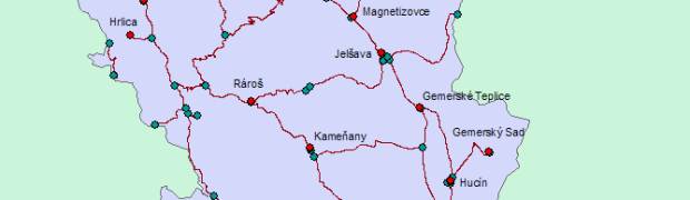 SIEŤOVÉ ANALÝZY CESTNEJ SIETE V PROSTREDÍ GEOGRAFICKÝCH INFORMAČNÝCH SYSTÉMOV